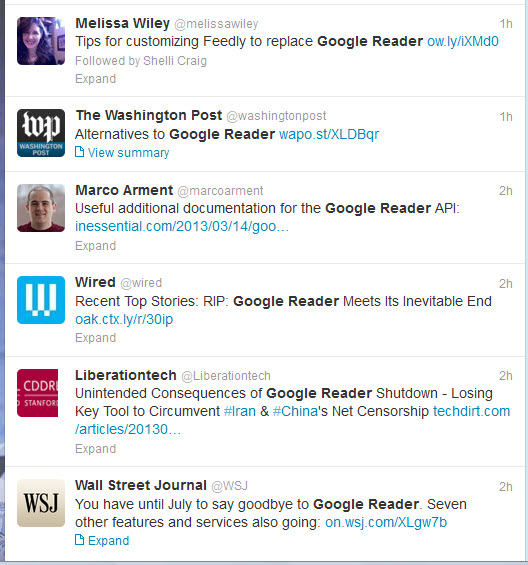 google reader