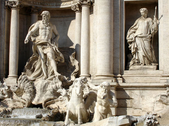 trevi fountain