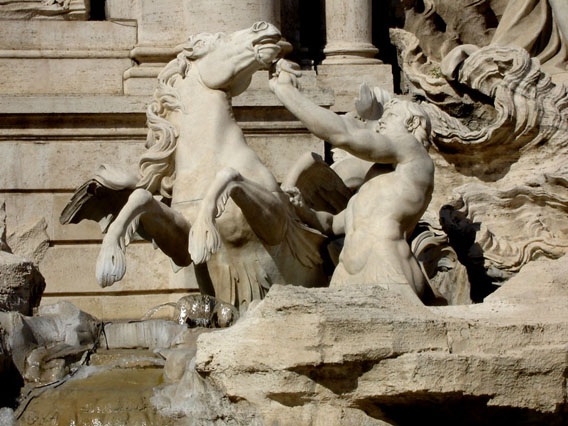 trevi fountain