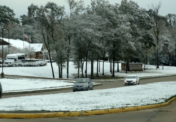 snow texas