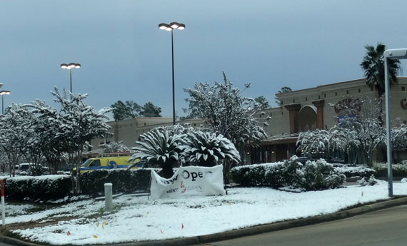 snow texas